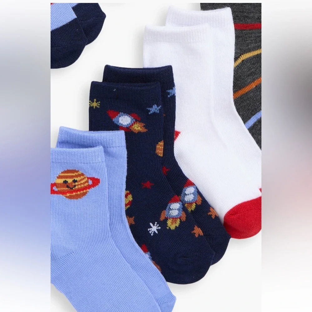 Capelli Kids 10 Pair Ankle Socks 2-4T NWT Novelty Bundle